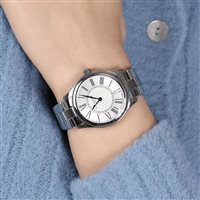 Armbanduhr Frederique Constant Dame Classics in Stahl FC-220MS3B6B - FC-220MS3B6B